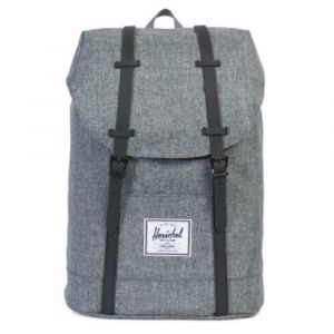 HERSCHEL Sac &agrave; dos Retreat 19,5 litres. Poche pour ordinateur 15 pouces. Coloris Gris clair.