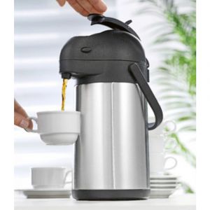 ESMEYER Pichet isotherme &agrave; pompe 'Stream', contenu: 1,9 L