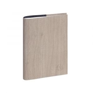 EXACOMPTA Agenda de poche Horizons 13 Woody 9 x 13 cm Semainier Janvier &agrave; d&eacute;cembre 2026 - Beige