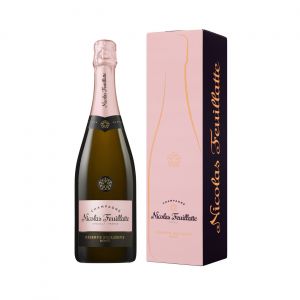 NICOLAS FEUILLATTE Champagne Brut Ros&eacute; - Bouteille de 75 cl