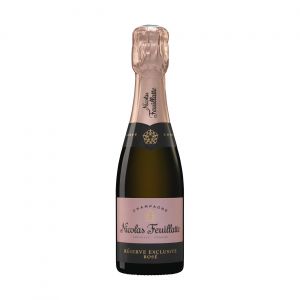 NICOLAS FEUILLATTE Champagne Brut Ros&eacute; - Bouteille de 20 cl