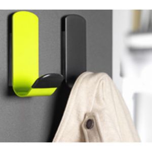 Pat&egrave;re 'STEELY', magn&eacute;tique, noir