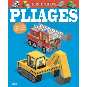 LITO DIFFUSION 7 pliages d'engins à réaliser facilement en détachant les formes prédécoupées.