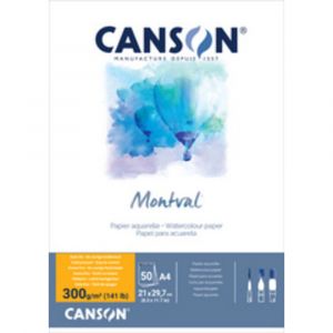 CANSON Bloc papier dessin 'Montval', 240 x 320 mm, 200 g/m2