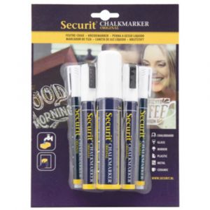 Feutre-craie ORIGINAL, set assorti, blanc