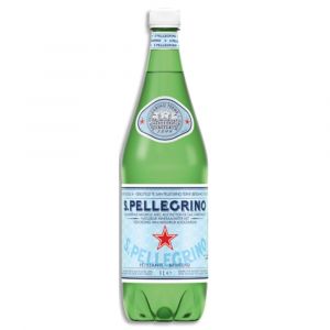 SAN PELLEGRINO Bouteille d'eau p&eacute;tillante 1 litre min&eacute;rale
