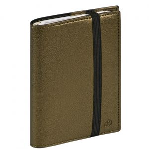 Quo Vadis Agenda semainier TIME & LIFE LARGE - 16 x 24 cm - Kaki Iris&eacute; - D&eacute;cembre 2025 &agrave; D&eacute;cembre 2026