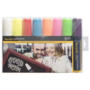 Feutre-craie ORIGINAL LARGE, &eacute;tui de 8, blanc