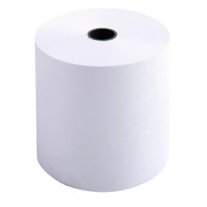 EXACOMPTA Bobine pour machine &agrave; calculer 70x70 mm - 1 pli offset extra-blanc 60g/m2. - Blanc