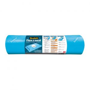 Scotch Rouleau d'exp&eacute;dition Flex Seal - 38 cm x 3 m - Bleu