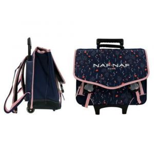 PLUME DOREE FORTNITE PLUME DOREE NAF NAF Cartable à roulette 41 cm, 2 compartiments + 1 poche