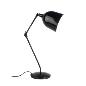 Aluminor Lampe de bureau Mekano - Ampoule Led E27 - 12W - Bras articul&eacute; - Noir