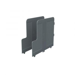 EXACOMPTA Trieur vertical Modulotop Ecoblack - set de 2 intercalaires suppl&eacute;mentaires - Gris fonc&eacute;