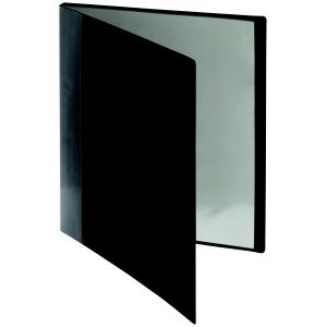 Porte vues Budget A4 - 10 pochettes - 20 vues - Noir