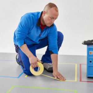 TESA Ruban toil&eacute; 4651 Premium, 19 mm x 50 m, vert