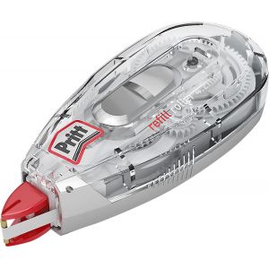 Pritt Roller de correction rechargeable Flex 4,2mm x 12m Translucide - Bo&icirc;te &agrave; suspendre