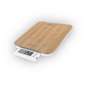 Little Balance P&egrave;se-colis USB-R Slide recharge USB - 10 kg - Bambou