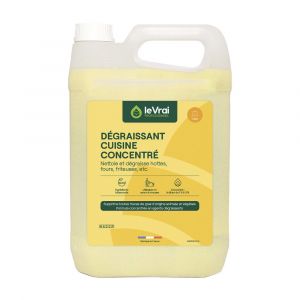 LE VRAI Nettoyant d&eacute;graissant surpuissant HACCP Le Vrai 5 L