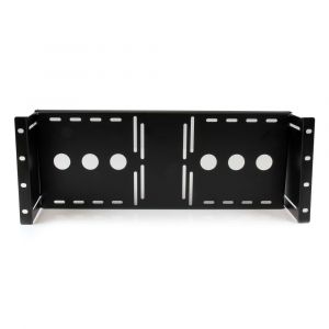 StarTech.com Support de fixation d'&eacute;cran LCD VESA universel pour rack ou armoire 48 cm, &Eacute;querre de fixation, Noir, Acier, 4U, EIA RS310-D, CE, REACH,