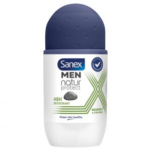 SANEX D&eacute;odorant bille Sanex Natur Protect Homme peaux normales, le flacon de 50 ml