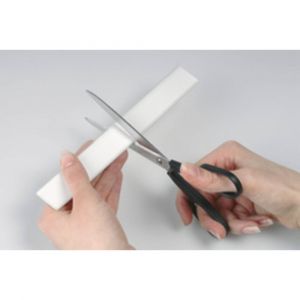 Porte-&eacute;tiquette SCANFIX, adh&eacute;sif, 200 x 30 mm