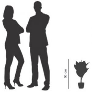 PAPERFLOW Plante artificielle 'fleur de lune', (H)550 mm