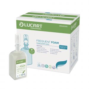 LUCART Cartouches savon mousse hypoallergénique Lucart 1 L, lot de 6