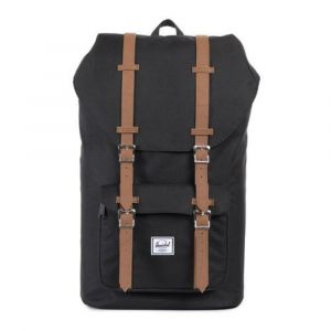 HERSCHEL Sac &agrave; dos Little America 23,5 litres. Poche pour ordinateur 15 pouces. Coloris Noir.