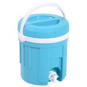EDA Fontaine isotherme, 4 litres, turquoise/blanc