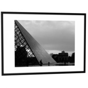 Cadre photo en aluminium, A3, noir