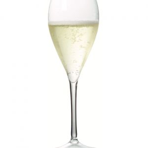 Fl&ucirc;te &agrave; champagne r&eacute;utilisable en plastique 17 cl - Lot de 12