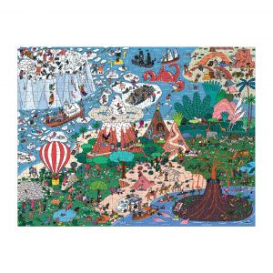 Puzzle Où est ________ ? Casse-tête de 500 pièces « Curieux et lointains