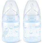 Biberon Nuk Tétine silicone bleue taille 1 orifice m 150ml