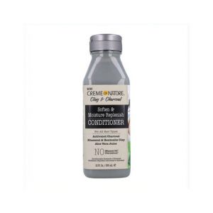 Creme Of Nature Après Shampooing Hydratant Argile Charbon 355ml