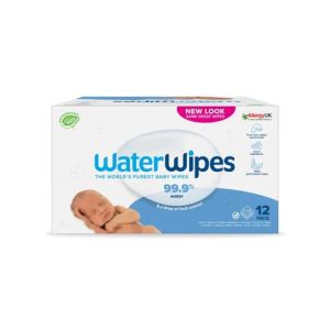 WaterWipes Lingettes B&eacute;b&eacute;s Bio 12x60uts