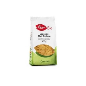 Granero Alimentacion Copos Maiz Tostado Bio 400g