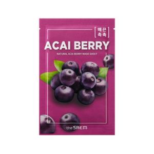 The Saem Natural Mascarilla Bayas de Açai 21ml