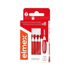 Elmex Brossettes Interdentaires T2 0,9mm 8 Unités