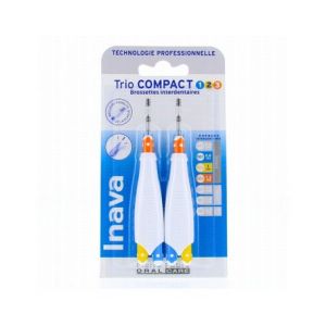 Inava Trio Compac Brossett 1/2/3 Blist/6