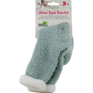 Airplus Aloe Spa Chaussettes Hydratantes Vert Menthe TU 1 Paire