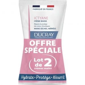Ducray Ictyane Pack Crème Mains 2x50ml