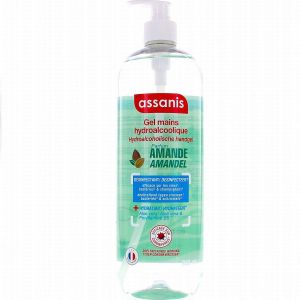 Assanis Gel Mains Hydroalcoolique Amande 980ml