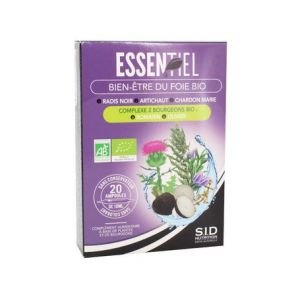 SID Nutrition Essentiel Bienestar del Hígado Bio 20 Ampollas
