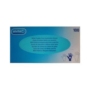 Alvita Guantes Nitrilo T.M 100uds