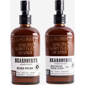 Beardburys Essentials Kit Express Soin Visage et Barbe 2 Pasos