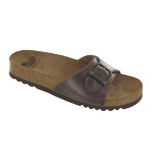 Scholl Akumal Mule Homme Marron Foncé Taille 44 1 Paire