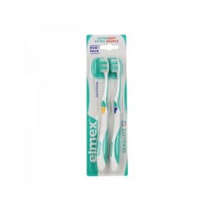 Elmex Sensitive Brosse À Dents Extra Souple Lot De 2