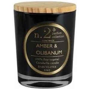 Cerabella Bougie Verre Nro 2 Amber-Olibanum 7,5x9cm 1ut