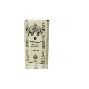 Encens pontifical Radhe Shyam et charbon de bois 100g