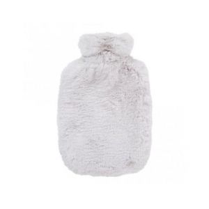 Fashy Almohadilla Térmica de Agua de Peluche Gris Claro 1ud